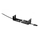 Держатель раздвижной, с хомутом, для крышек шириной 70, 90 и 120 мм (d 15-55 mm)