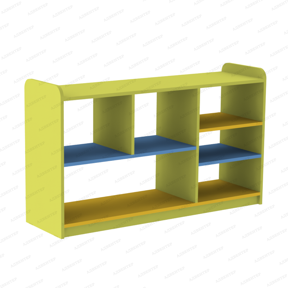 Комплекс стеллажей МОДУЛЬНЫЙ УГОЛОК 1