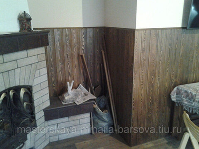 Обшивка стен вагонкой