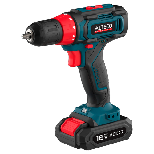 Аккумуляторная дрель-шуруповерт ALTECO CD 16-30 (2x1.5Ah)