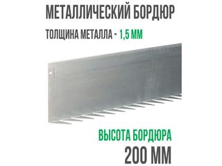 Металлические бордюры для дорожек купить в Москве