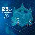 Насос/компрессор/нагнетатель для надувных батутов и конструкций, JSB S-7E/F12-35C AeroBoost 750 W