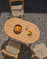 Складной стол Dandara из 100% массива акации