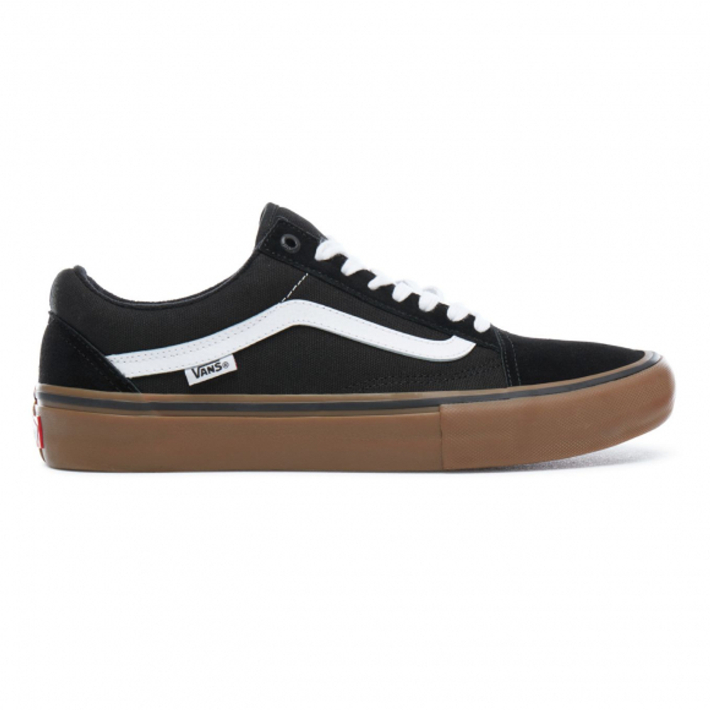 Vans old skool pro black white best sale