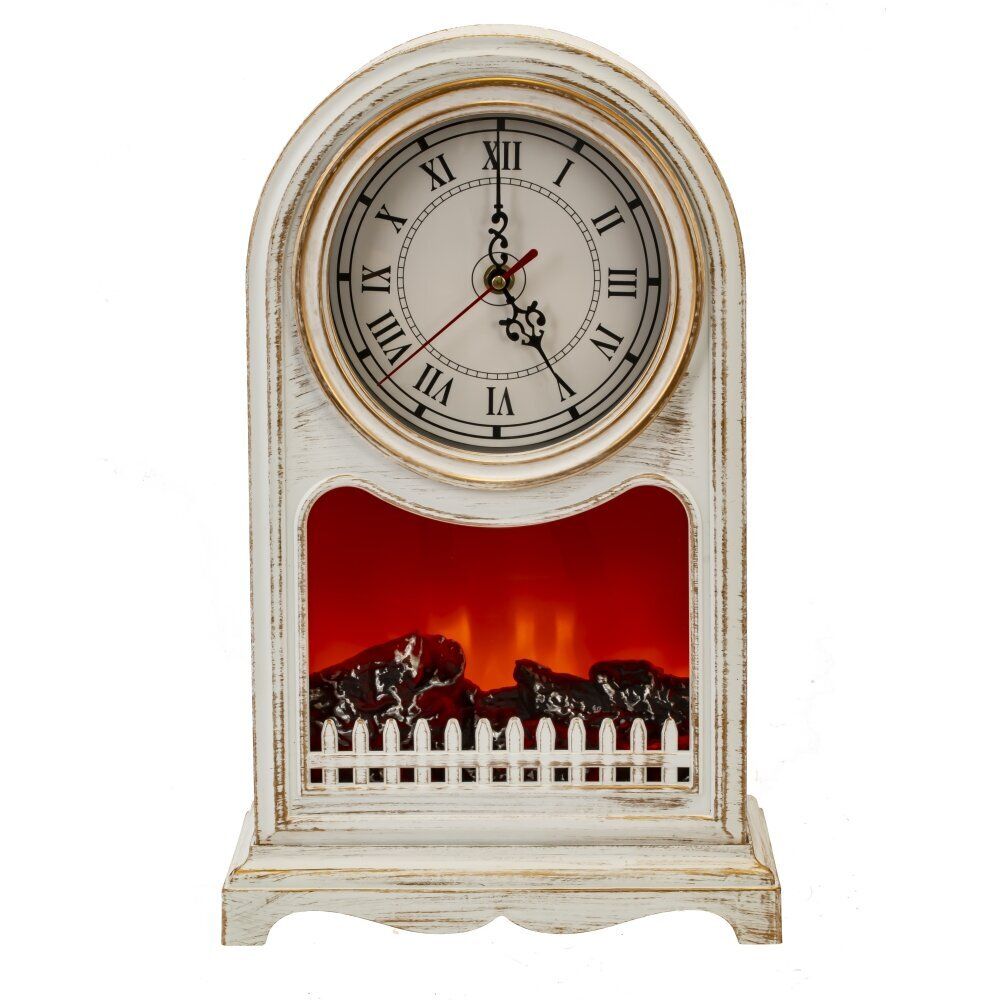 GAEM Часы настольные декоративные, L24,5 W13,5 H40 см, (подсветка, USB, 3xLR14 не прилаг.)