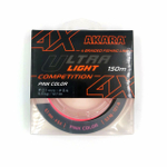 Шнур Akara Ultra Light Competition Pink 150 м 0,10
