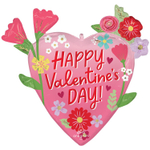 Шар Фольгированный Цветочный привет (Розовый)