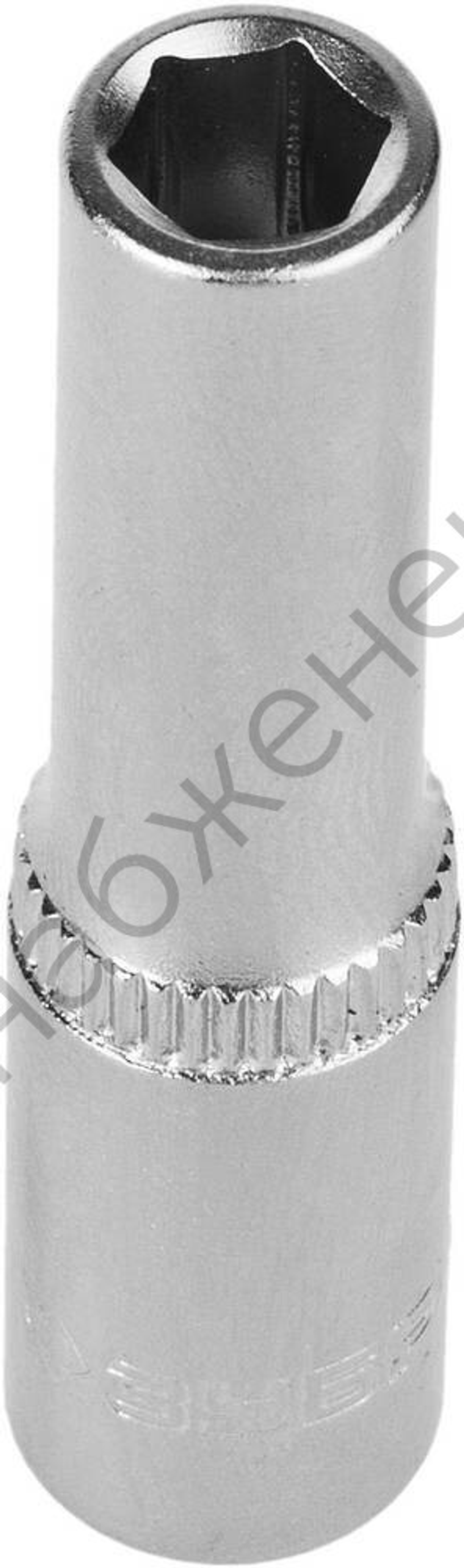 ЗУБР FLANK, 1/4″, 6 мм, удлиненная торцовая головка (27717-06)