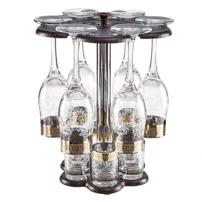 Бар "Барокко" (барная стойка + 6 бокалов + 6 стопок) B_O_GN_160_22