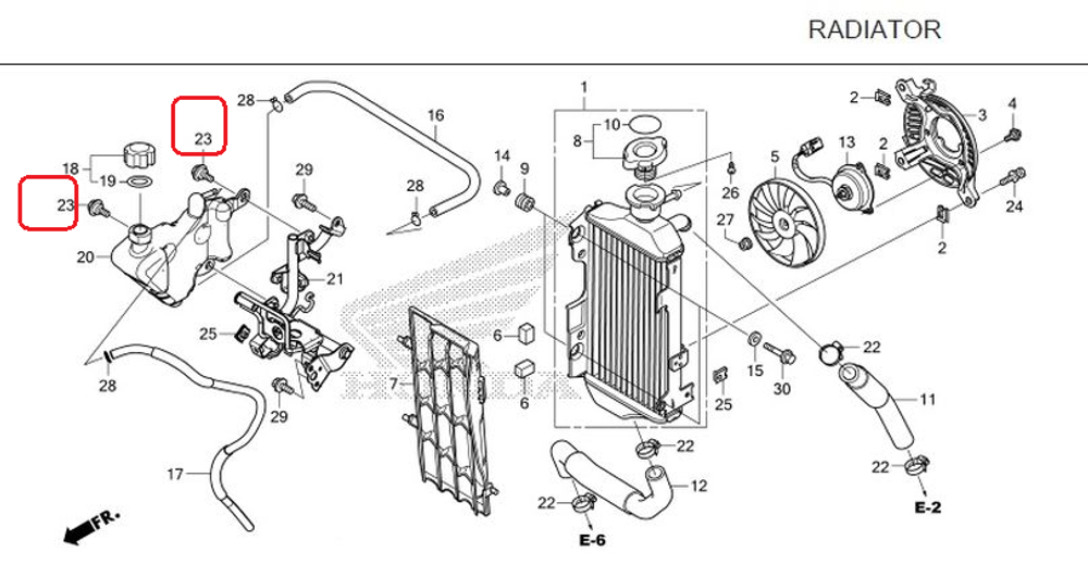 90110-KZZ-900. BOLT, FLANGE, 6MM