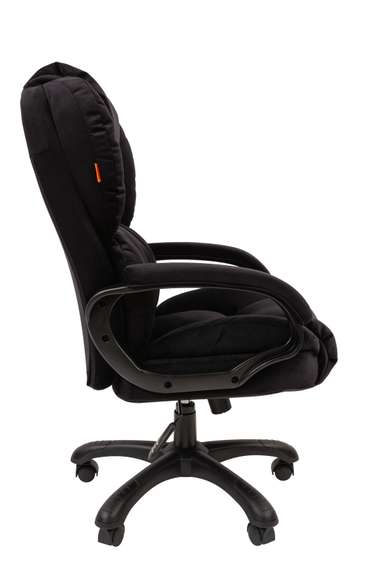 Кресло Chairman Home 434 Россия ткань Т-84 черный (черный пластик)