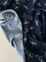 Ткань штапель для шитья 2,2 м плательная вискоза