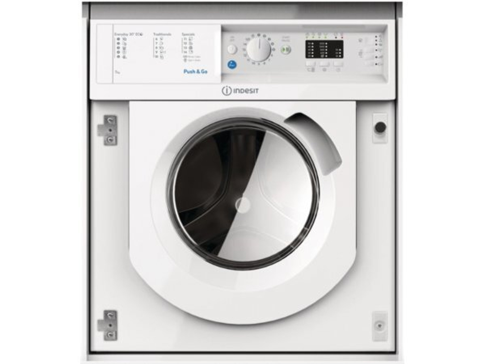 Встраиваемая стиральная машина Indesit BI WMIL 71252, белый