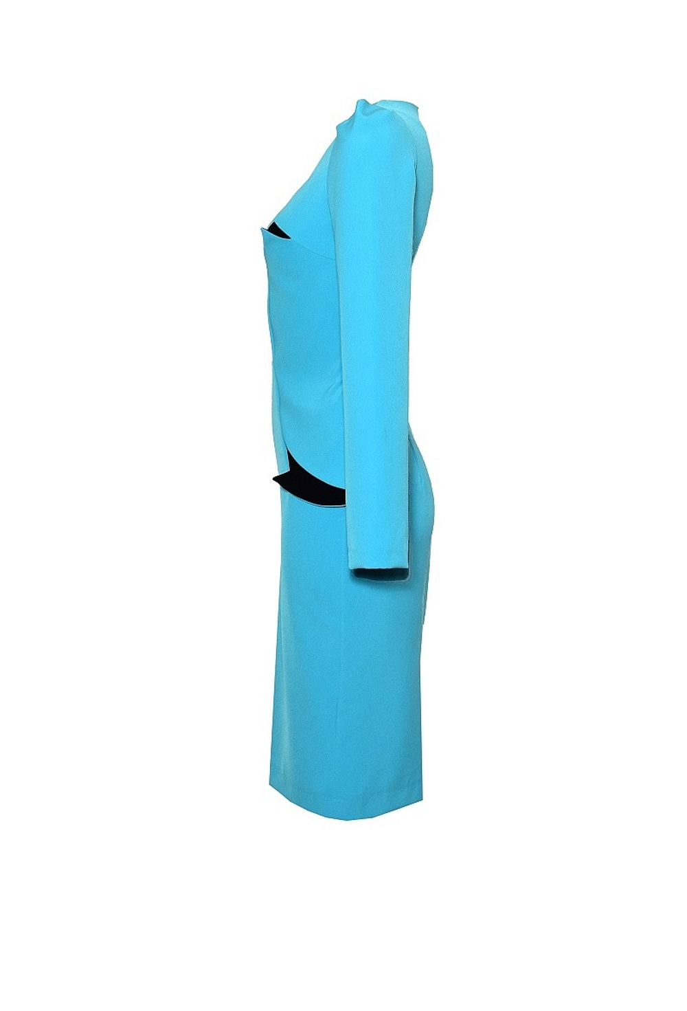 Платье "Кошка" бирюзовое LE-14-15FW