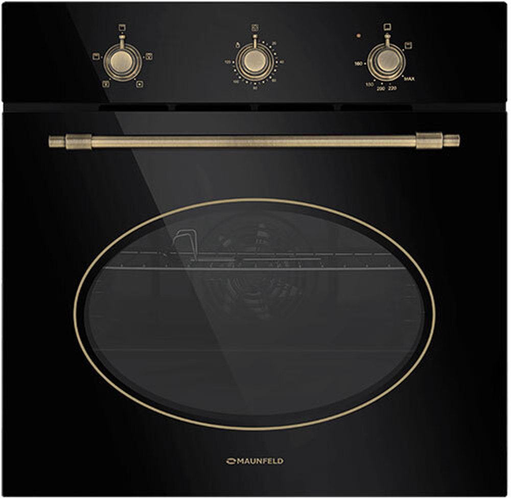 Газовый духовой шкаф Maunfeld EOGC604RBG.MT Slim