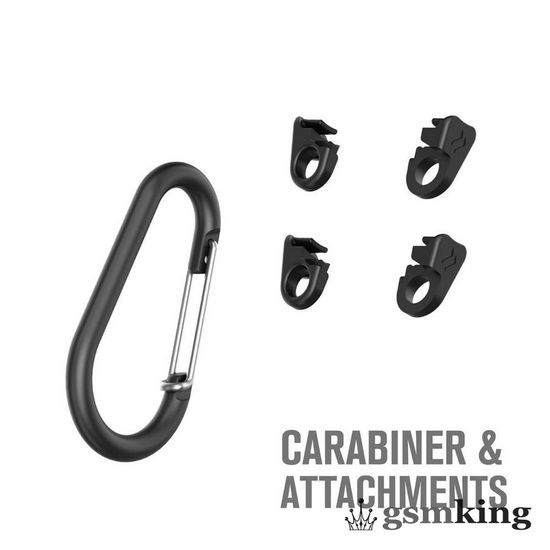 Crux Gear for iPhone Cases Carabiner Attachment Black (Чёрный)