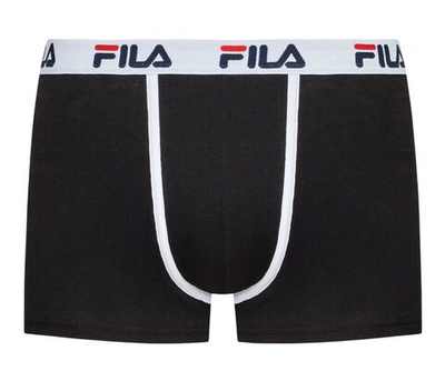 Мужские спортивные боксеры Fila Man Boxer 2P - grey