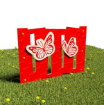 Забор уличный из экопластика 2, секция 1000х740 мм