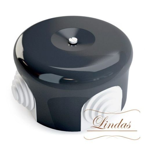Распаечная коробка Графит Lindas / Ø 90 мм