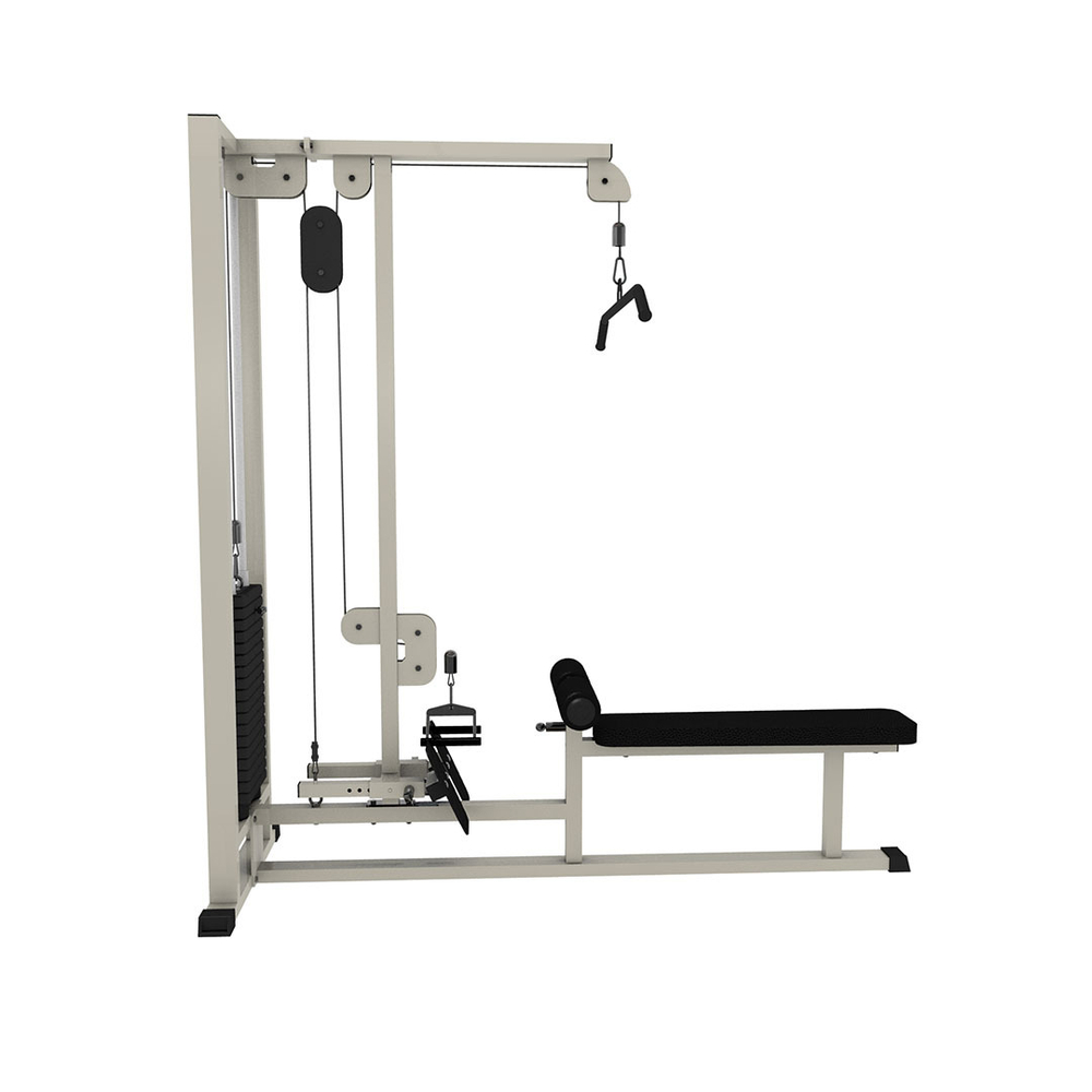 Комбинированная Тяга сверху, к поясу Черный