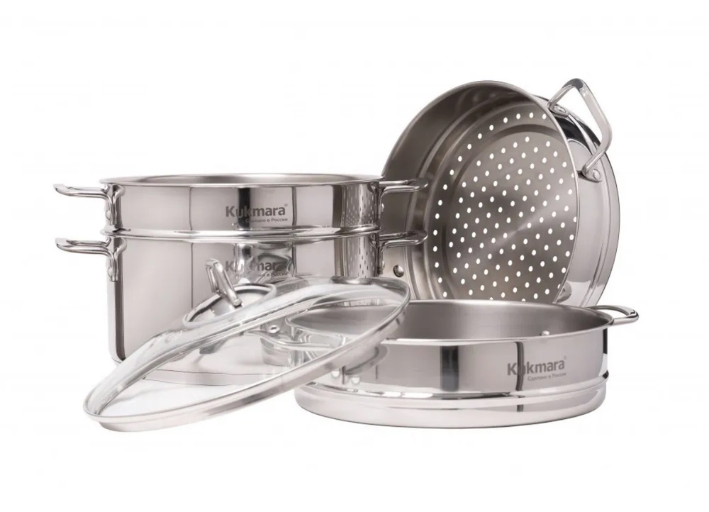 Мантоварка Кукмара 3в1 7л нерж -28 см