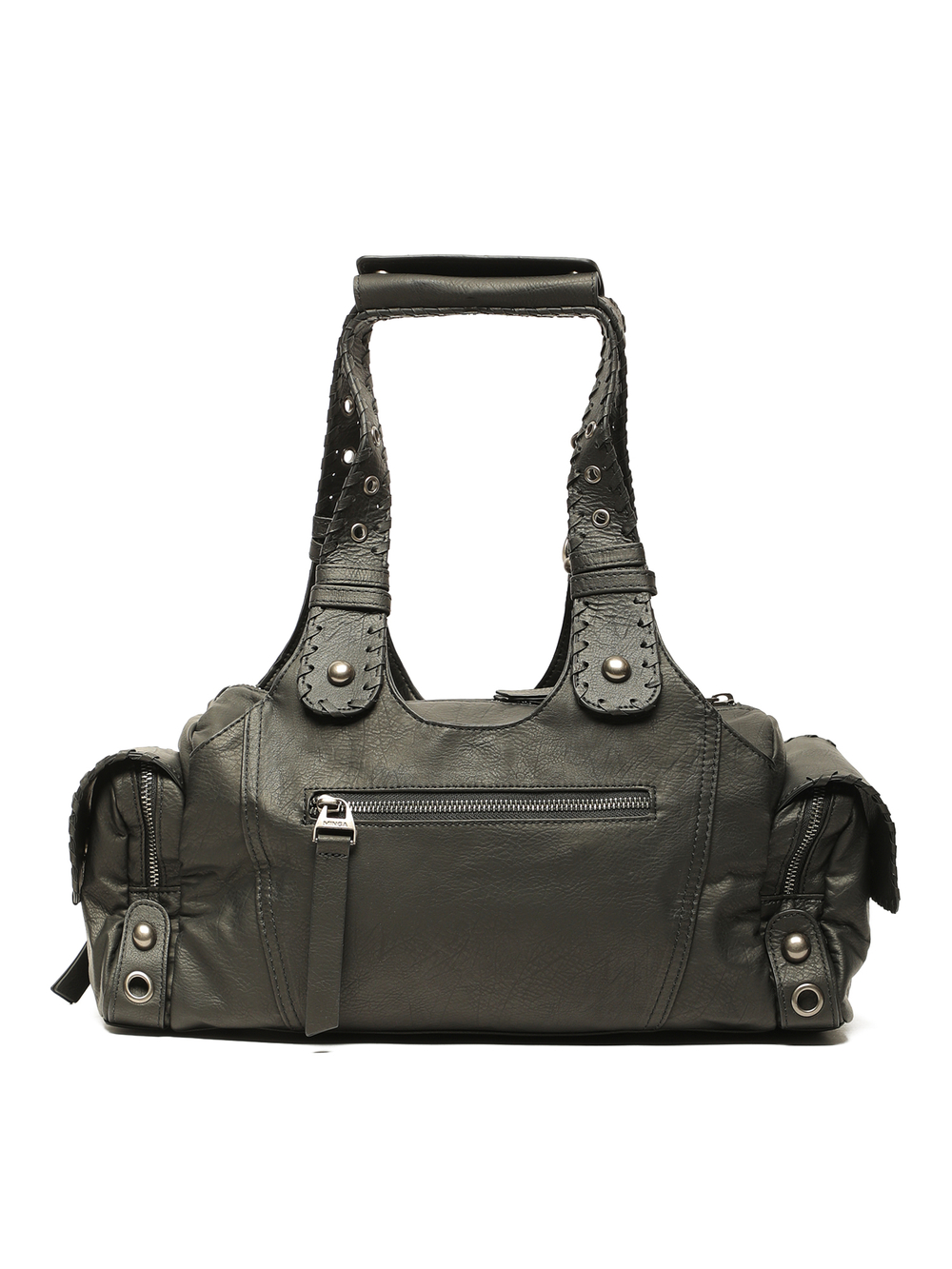 Сумка Faux Leather Embroidered