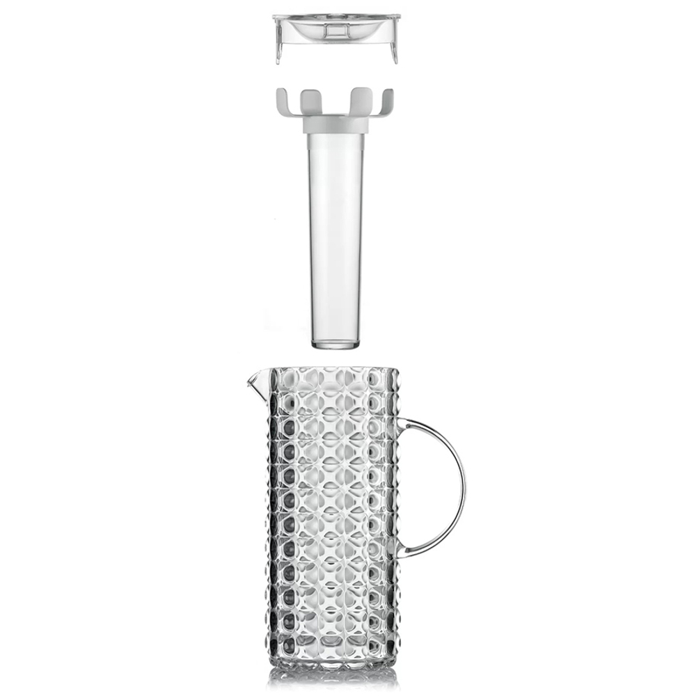 Кувшин с колбой для льда Tiffany 1,75 л акрил, прозрачный