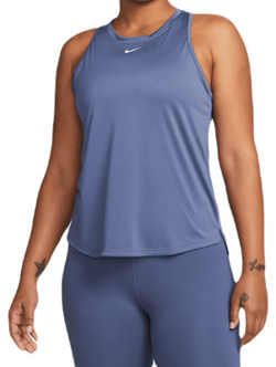 Женский топ теннисный Nike Dri-FIT One Tank - diffused blue/white