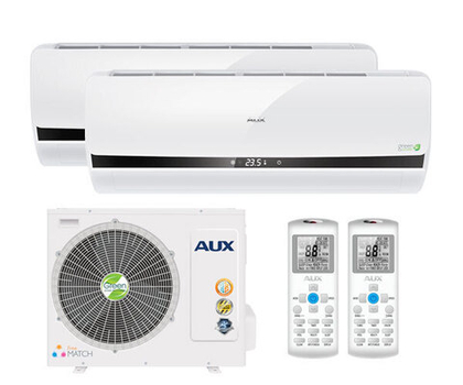 Мульти сплит система AUX на 2 комнаты (25+35 кв.м.)