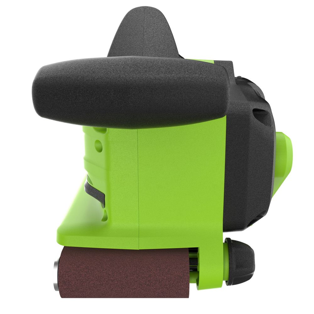 Ленточная шлифовальная машина акк. Greenworks G24BS, 24V, б/щет, 75х457мм, 259 м/мин,1х2Ач,ЗУ,кор (3100607CUA)