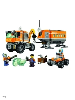 Конструктор Сити Передвижная арктическая станция 374 детали