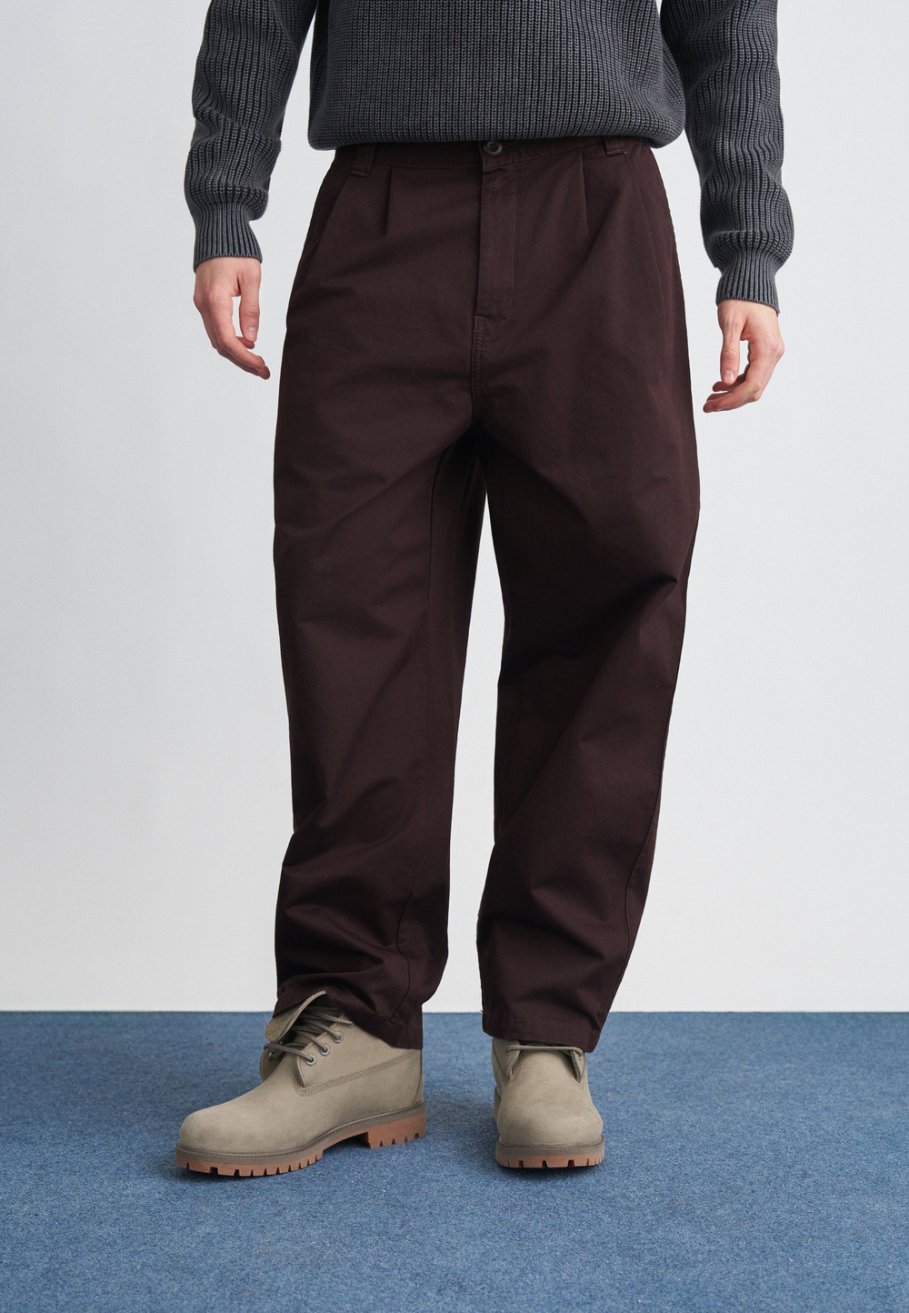 Carhartt WIP MERRICK LENEXA - Тканевые брюки - Коричневый