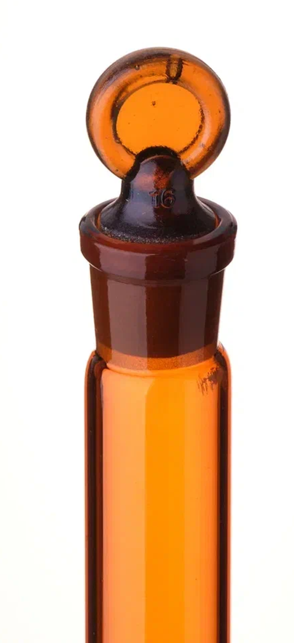 Колба мерная, 500 мл, темное боросиликатное стекло, пробка стекло