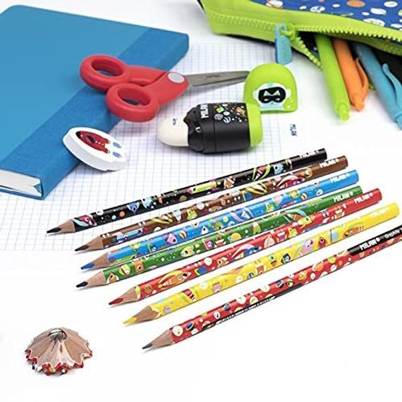 Rəngli karandaş \ Цветные карандаши BOX 6 COLOUR PENCILS S.H. SPACE