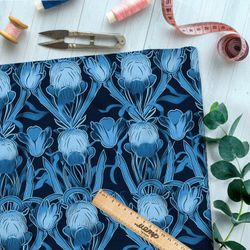 Ткань премиум сатин ночной концерт