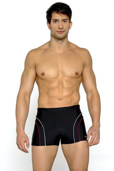 Мужские плавки-шорты (Размер: M) (Цвет: темно-синий)