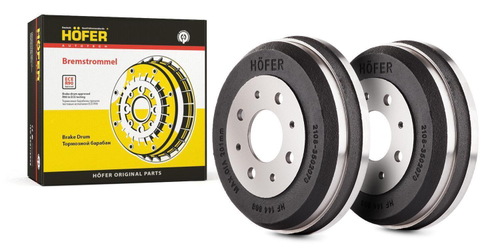 Барабан тормозной ВАЗ 2108 Hofer чугун 2 шт.