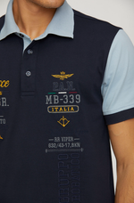 Футболка с воротом поло