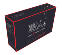 Набор бокалов для граппы 2 шт 85 мл Riedel Vinum Grapa Австрия упаковка