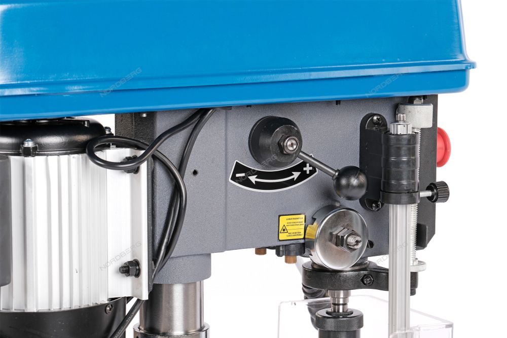 NORDBERG (ND1648V) Станок сверлильный с тисками, 500 Вт, 16 мм, вариатор скорости