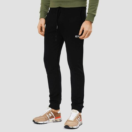Брюки муж. ICE PLAY 9000 черный лого база