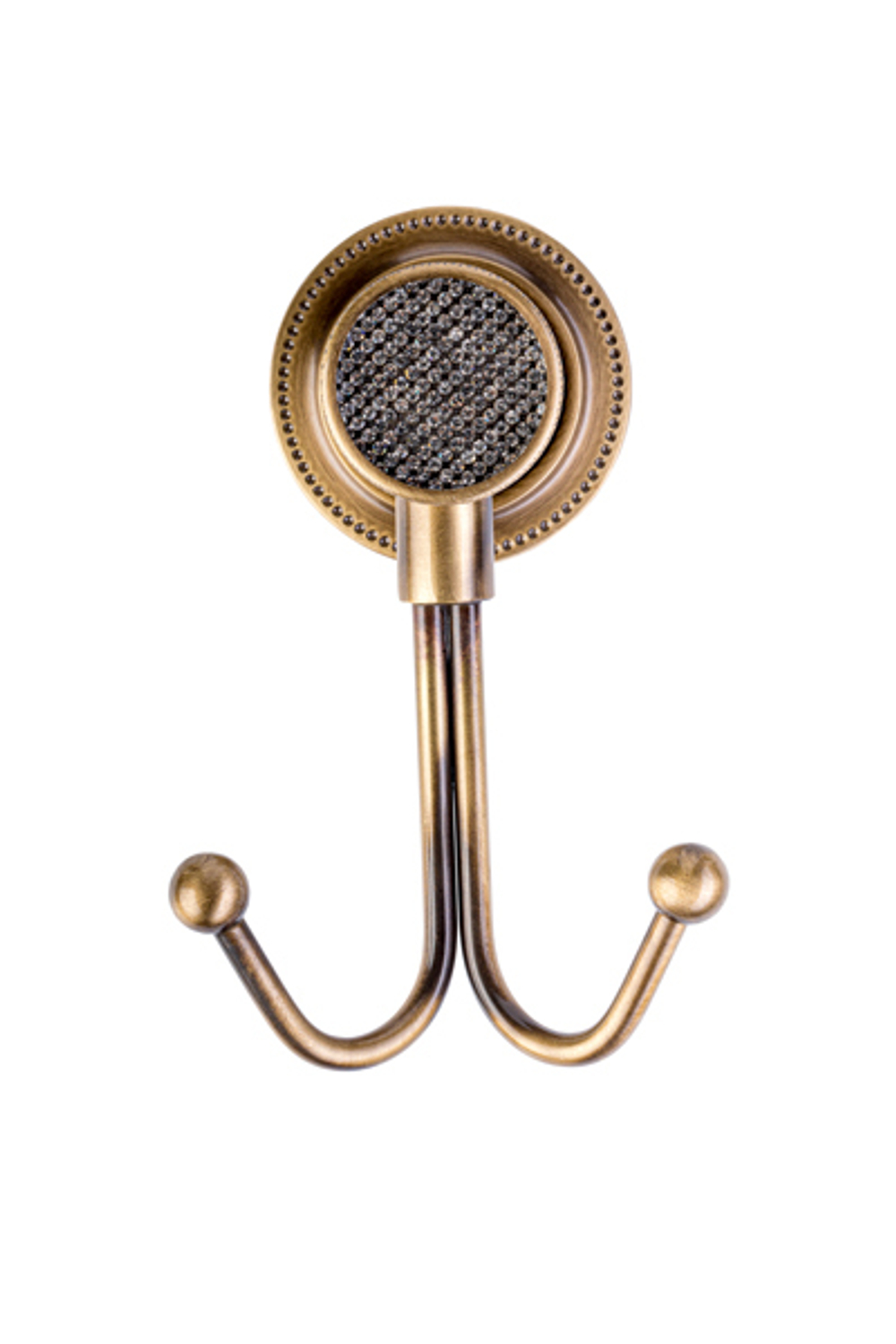 Boheme Крючок двойной ROYALE CRISTAL BR