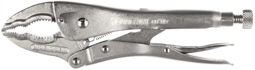 P52M10 Зажим ручной с фиксацией, двойной трубный захват, 250 мм, 0-64 мм