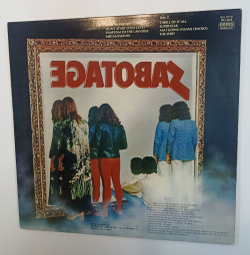 Винтажная виниловая пластинка LP Black Sabbath Sabotage (Holland 1980)