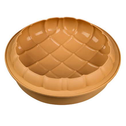 BY COLLECTION Форма для приготовления торта "Бархат" 25х6см, силикон