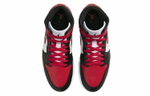 Кроссовки Jordan Air Jordan 1 Mid "Bred Toe" (Женская размерная сетка)