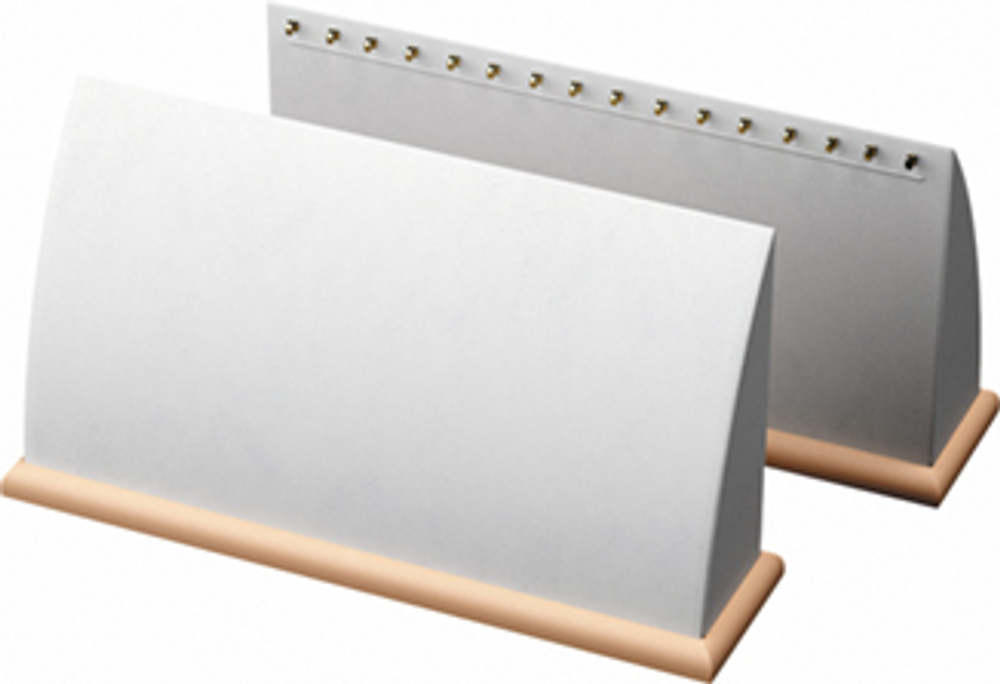 Подставка для 16 цепей/крючки на спинке/основание/ф.№6 (резинка)/Н-170 мм.