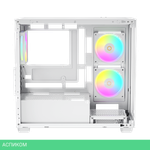 Корпус Ocypus Gamma C52 WH ARGB mATX без БП (Gamma-C52-WHD300XX-GL)