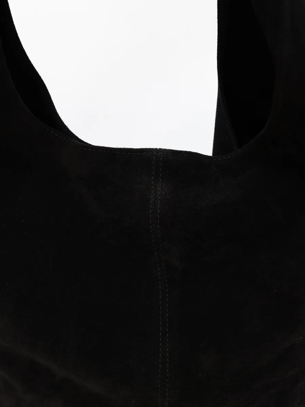 сумка через плечо шоппер натуральная замша