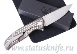 Нож Широгоров F95 Bear Pattern Bronze M390 MRBSфотография - 2